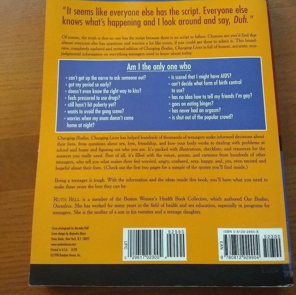 Changing Bodies Changing Lives 3rd Edition Revised & Updated - Picture 2 of 3